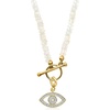 image:imageRossSimons 354mm Opal Bead CharmCompatible Toggle Necklace in 18kt Gold Over SterlingOpal