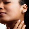 image:imageRossSimons 600 ct tw CZ Jewelry Set 3 Pairs Of Stud Earrings in 18kt Gold Over Sterling