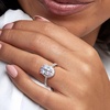 image:imageRossSimons 600 ct tw CZ Ring in Sterling SilverCubic Zirconia