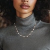 image:imageRossSimons 67mm Cultured Pearl Beaded Station Necklace in 14kt Yellow Gold180 Inches