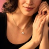 image:imageRossSimons 9510mm Cultured Coin Pearl Fish Charm in 18kt Gold Over Sterling