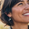 image:imageRossSimons Abalone Shell Hummingbird Drop Earrings With Black Enamel in Sterling Silver