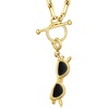 image:imageRossSimons Black Enamel Sunglasses Charm in 18kt Gold Over Sterling