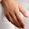 image:imageRossSimons Green Enamel Ring With Diamonds in 18kt Gold Over SterlingDiamond