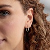 image:imageRossSimons Italian 10kt 2Tone Gold Twisted Hoop Earrings