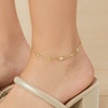 image:imageRossSimons Italian 115 ct tw BezelSet CZ Station Anklet9 Inches