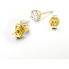 image:imageRossSimons Italian 14kt Yellow Gold Medium 5mm Earring Backings