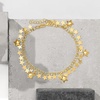 image:imageRossSimons Italian 18kt Gold Over Sterling Star Drop Bracelet 7 inches