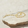 image:imageRossSimons Italian 18kt Yellow Gold Paper Clip Link Braceletno gemstone