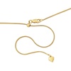 image:imageRossSimons Italian 1mm 18kt Gold Over Sterling Adjustable SnakeChain Necklace