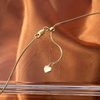 image:imageRossSimons Italian 1mm 18kt Gold Over Sterling Adjustable SnakeChain Necklace