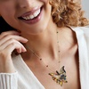 image:imageRossSimons Italian Multicolored Murano Glass Butterfly Pendant Necklace With 18kt Gold Over Sterling 18 inches