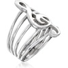 image:imageRossSimons Italian Sterling Silver Treble Clef RingNo Gemstone