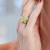 image:imageRossSimons Jade Butterfly Ring in 14kt Yellow GoldJade