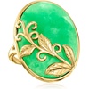 image:imageRossSimons Jade Vine Ring in 18kt Gold Over SterlingJade