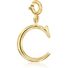 image:imageRossSimons K  18kt Gold Over Sterling Initial Charm