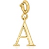 image:imageRossSimons K  18kt Gold Over Sterling Initial Charm