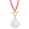 image:imageRossSimons MotherOfPearl Seashell Charm in 18kt Gold Over Sterling