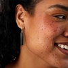 image:imageRossSimons Onyx Bar Drop Earrings in 18kt Gold Over Sterling