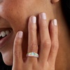 image:imageRossSimons Opal Heart Ring With Multicolored Pastel Enamel in 18kt Gold Over SterlingOpal