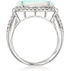image:imageRossSimons Opal and 58 ct tw LabGrown Diamond Ring in PlatinumDiamond