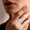 image:imageRossSimons Opal and 58 ct tw LabGrown Diamond Ring in PlatinumDiamond