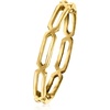image:imageRossSimons Pure Collection 14kt Yellow Gold Paper Clip Link RingNo Gemstone