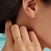 image:imageRossSimons Pure Collection Italian 14kt Yellow Gold Love Knot Ring Size 8