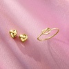 image:imageRossSimons Pure Collection Italian 14kt Yellow Gold Love Knot Ring Size 8