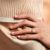 image:imageRossSimons Pure Collection Italian 14kt Yellow Gold Love Knot Ring Size 8