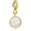 image:imageRossSimons SeptemberSapphire  Round Birthstone Charm in 18kt Gold Over Sterling
