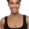 image:imageRossSimons Sterling Silver BaliStyle Owl Pendant Necklace With Black Onyx and 18kt Gold Over Sterling