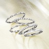 image:imageRossSimons Sterling Silver Jewelry Set 5 Stackable RingsNo Gemstone