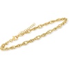 image:imageRossSimons Three Anklets Set9 Inches