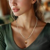 image:imageRossSimons Tiger Eye Acorn Charm in 18kt Gold Over Sterling