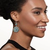 image:imageRossSimons Turquoise Flower Drop Earrings in Sterling Silver