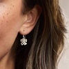 image:imageZina Sterling Silver Tiki Flower Drop Earrings