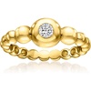 image:imagePure Collection by RossSimons 020 Carat BezelSet LabGrown Diamond Bubble Ring in 18kt Gold Over SterlingDiamond