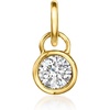 image:imagePure Collection by RossSimons 020 Carat Round LabGrown Diamond Charm in 14kt Yellow Gold
