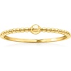 image:imagePure Collection by RossSimons 14kt Yellow Gold Beaded Ring With BallNo Gemstone