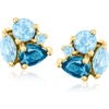 image:imagePure Collection by RossSimons 150 ct tw Tonal Blue Topaz Earrings in 14kt Yellow Gold