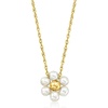 image:imagePure Collection by RossSimons 335mm Cultured Pearl Flower Necklace in 14kt Yellow Gold160 Inches