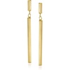 image:imagePure Collection by RossSimons Italian 14kt Yellow Gold CylinderLink Drop Earrings