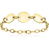 image:imagePure Collection by RossSimons Italian 14kt Yellow Gold Disc CableChain RingNo Gemstone