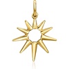 image:imagePure Collection by RossSimons Italian 14kt Yellow Gold Sun Charm