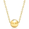 image:imagePure Collection by RossSimons Italian 6mm 14kt Yellow Gold Bead NecklaceNo Gemstone