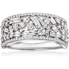 image:imageRossSimons 100 ct tw Round and Baguette Diamond Ring in 14kt White GoldDiamond