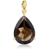 image:imageRossSimons 1200 Carat Smoky Quartz Charm in 18kt Gold Over Sterling