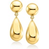 image:imageRossSimons 14kt Yellow GoldPlated Teardrop Earrings
