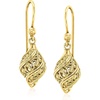 image:imageRossSimons 18kt Gold Over Sterling Filigree Drop Earrings